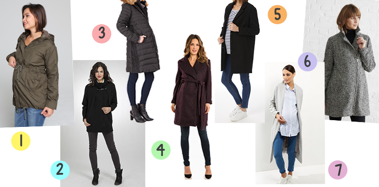 Sélection shopping : des manteaux de grossesse pour l’hiver