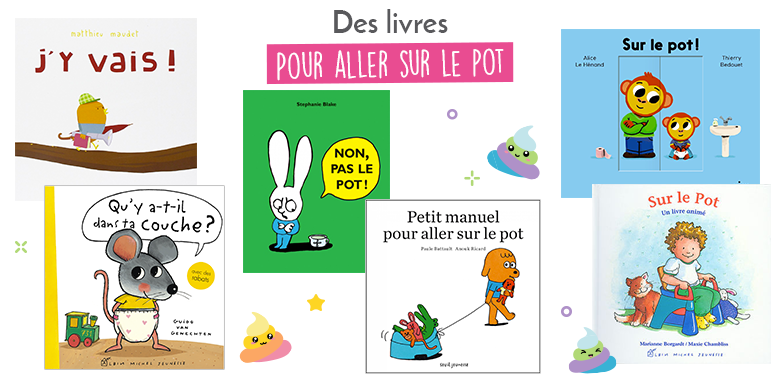 Proprete Selection De Livres Pour Aller Sur Le Pot La Boite Rose