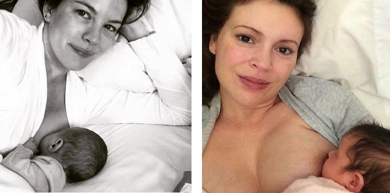 Les stars pro-allaitement